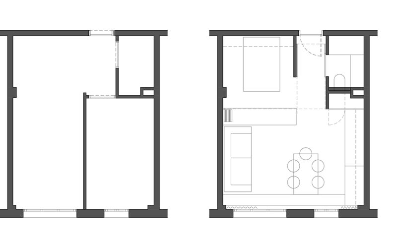 01-Reforma de estudio-apartamento-plantas 01-Reforma de estudio-apartamento-pontedeume-plantas